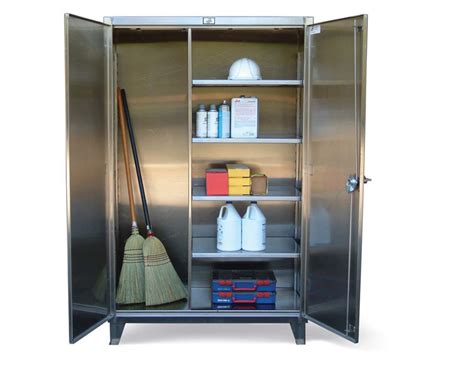 Stainless Steel Janitorial Cabinets 